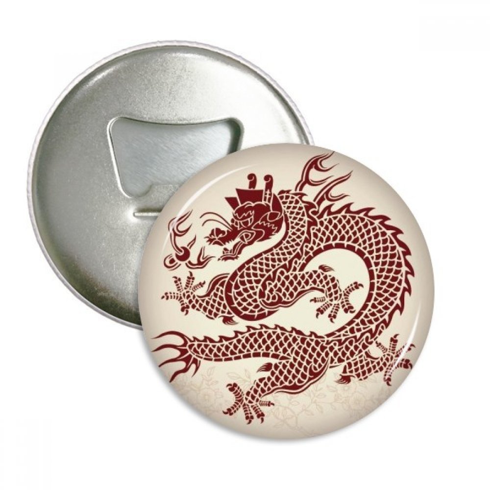 Décapsuleur dragon rond pour ne plus perdre votre ouvre-bouteille grâce aux aimants de frigo