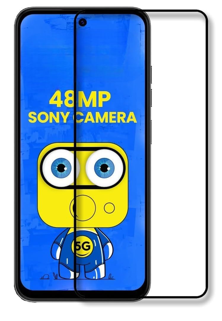 MoCoTech HD+ Edge-to-Edge Tempered Glass for Tecno Pop 9 – Full Screen Protector Guard, 9H Hardness, Anti-Scratch, Bubble Free, Case Friendly, Ultra Clear with Easy Installation Kit