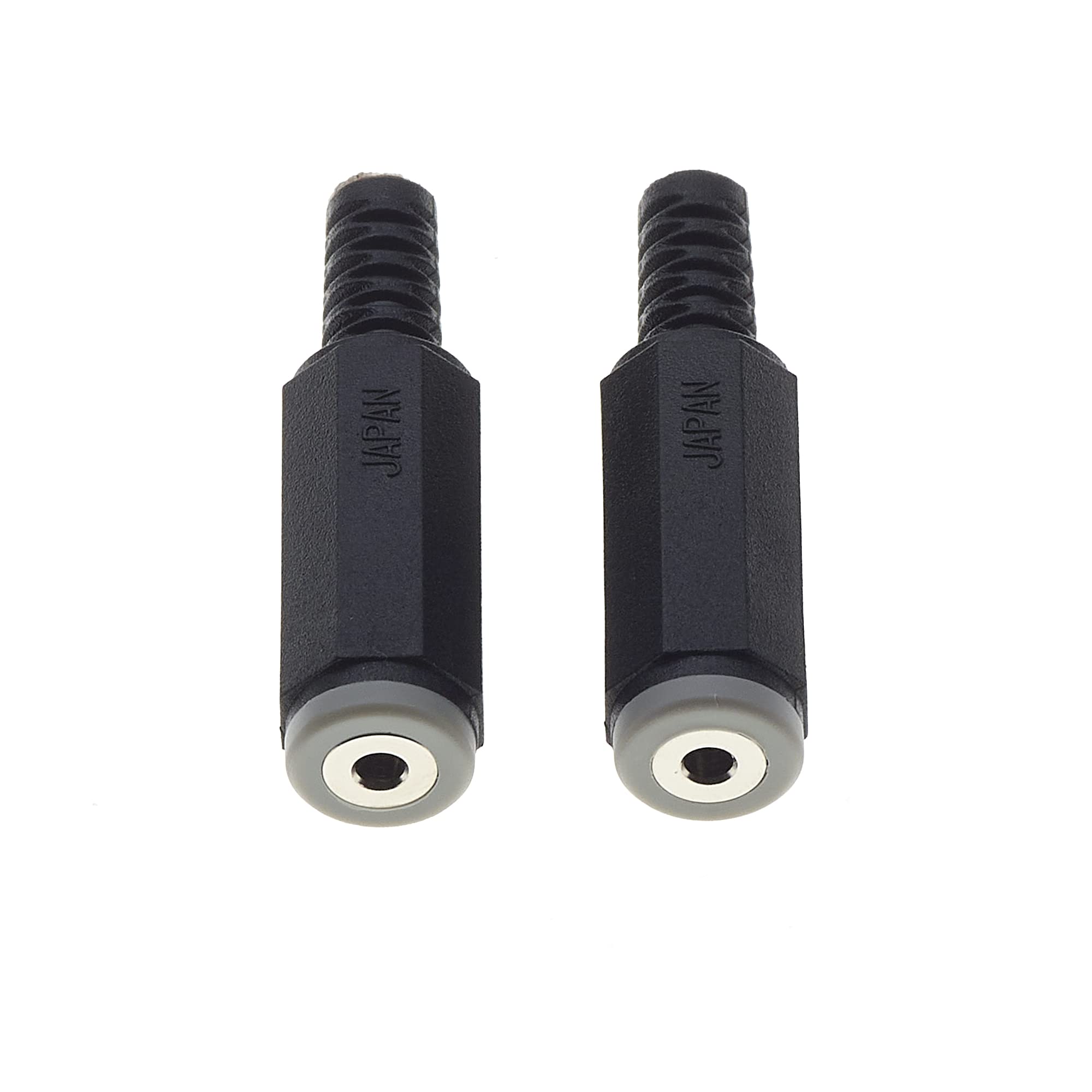 Image secondaire de Connecteur audio stéréo 2,5 mm femelle avec serre-câble - 2 pièces