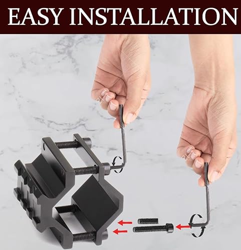 Miniatura 2 de Gotical Universal Tactical Hunting Universal Single 3 Ranuras 1.6 pulgadas Barril