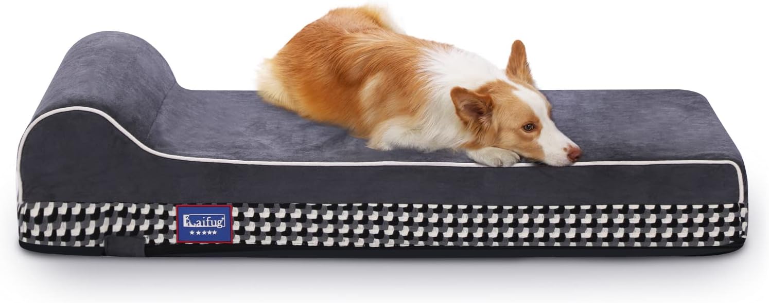 Amazon.com : Laifug Orthopedic Memory Foam Extra Large Dog Bed with