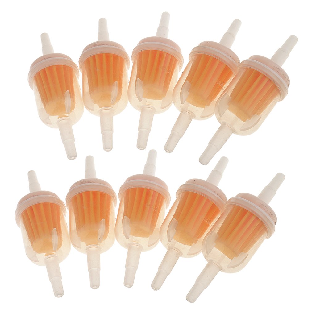 Generic 10Pcs Universal Motorcycle Inline Gas Oil Fuel Filter For 1/4'' 5/16'' Fuel Line-image-20