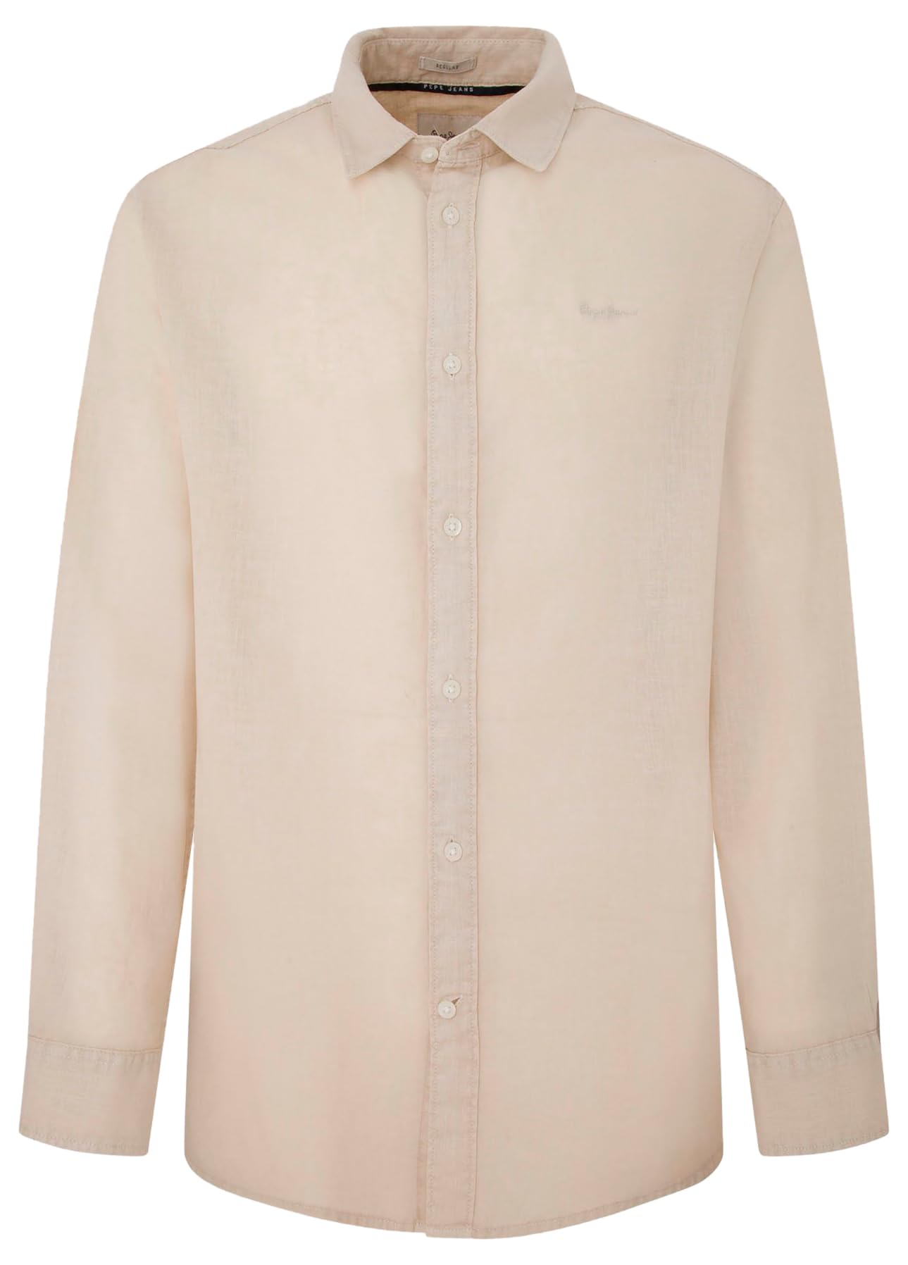 Pepe Jeans Men's Beige (Base Beige) Paytton Shirt, S