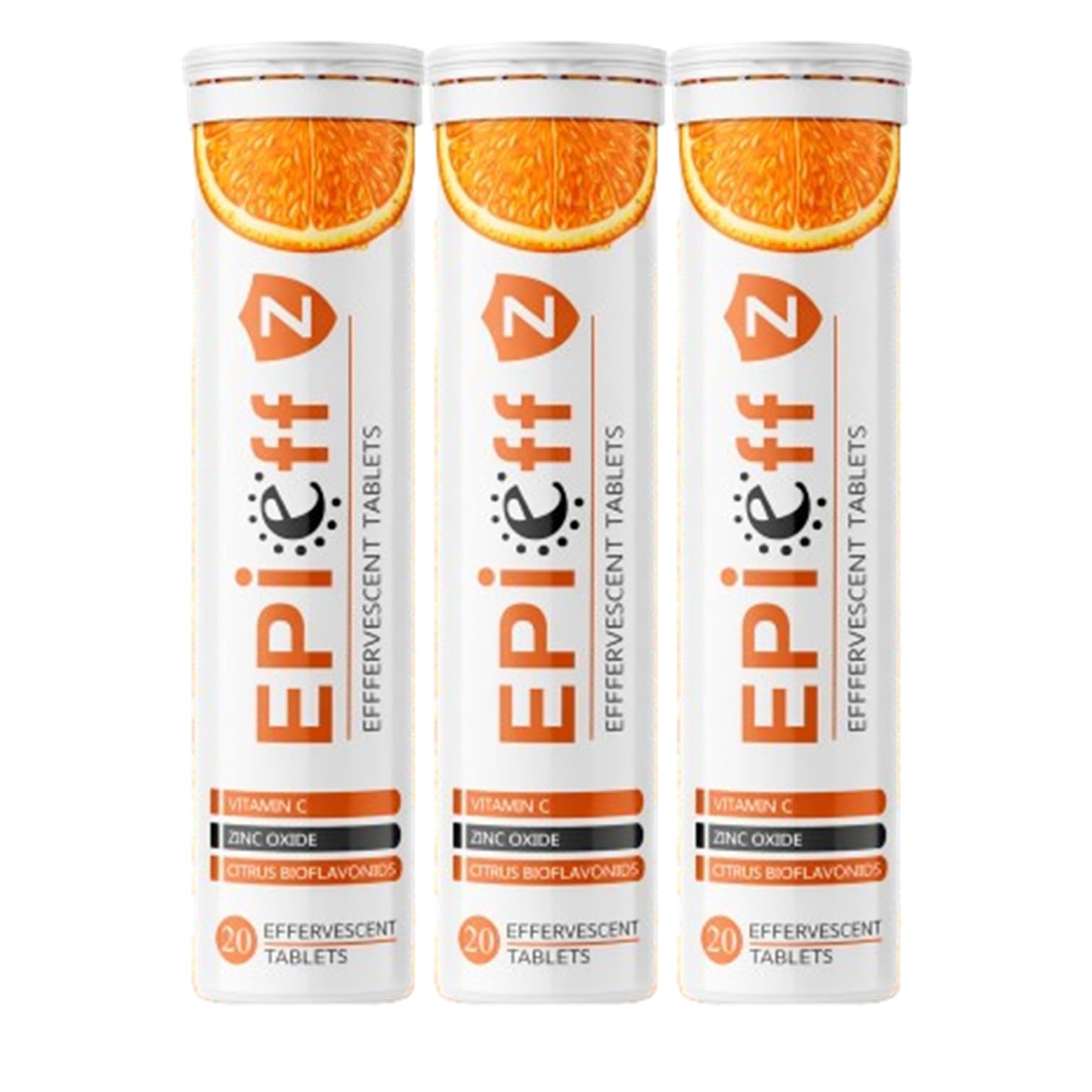Ethiglo Epieff-Z Vitamin-C, Zinc And Citrus Bioflavonoids - Immunity Booster Supplements : 20 Effervescent Tablets : Pack Of 03-picture-39