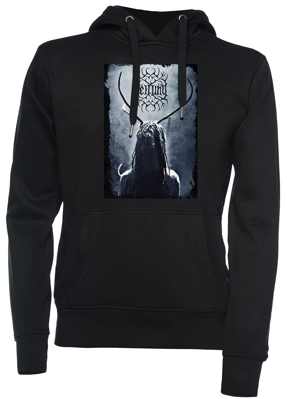 Heilung Menslifa Unisex Felpa con Cappuccio Nero