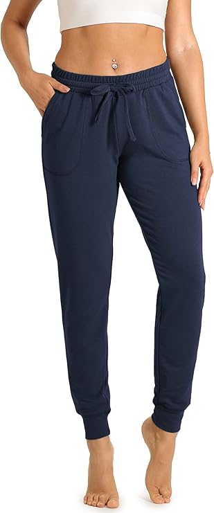 icyzone Dames joggingbroek trainingsbroek 3/4 sportbroek