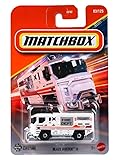 Matchbox Blaze Buster II [White Firetruck] 03/125, 1:64 Scale Diecast Toy Vehicle