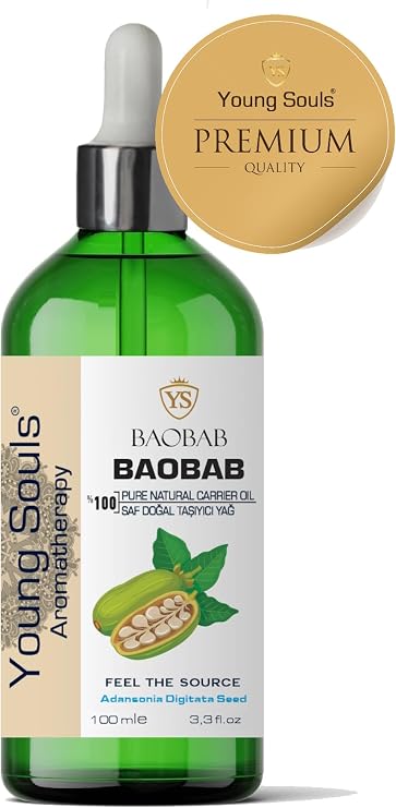 Young Souls Aromatherapy Baobab Carrier Oil Baobab Bitkisel Sabit Yağ 100 ml