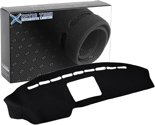 X xotic tech - Tapete para salpicadero de consola central con recorte de precisión, antideslizante, protector contra el brillo del sol, tapete para