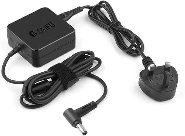 TAIFU 65W Laptop Charger Power Supply for Asus X555LA X551MA X550CA X550LA F555LA F451C X401 X501 X502 X44L X44H ASUS VS247HR V249Q VG278Q VG279Q Gaming Monitor HP Monitor v24i v22e 24fh 27f Charger