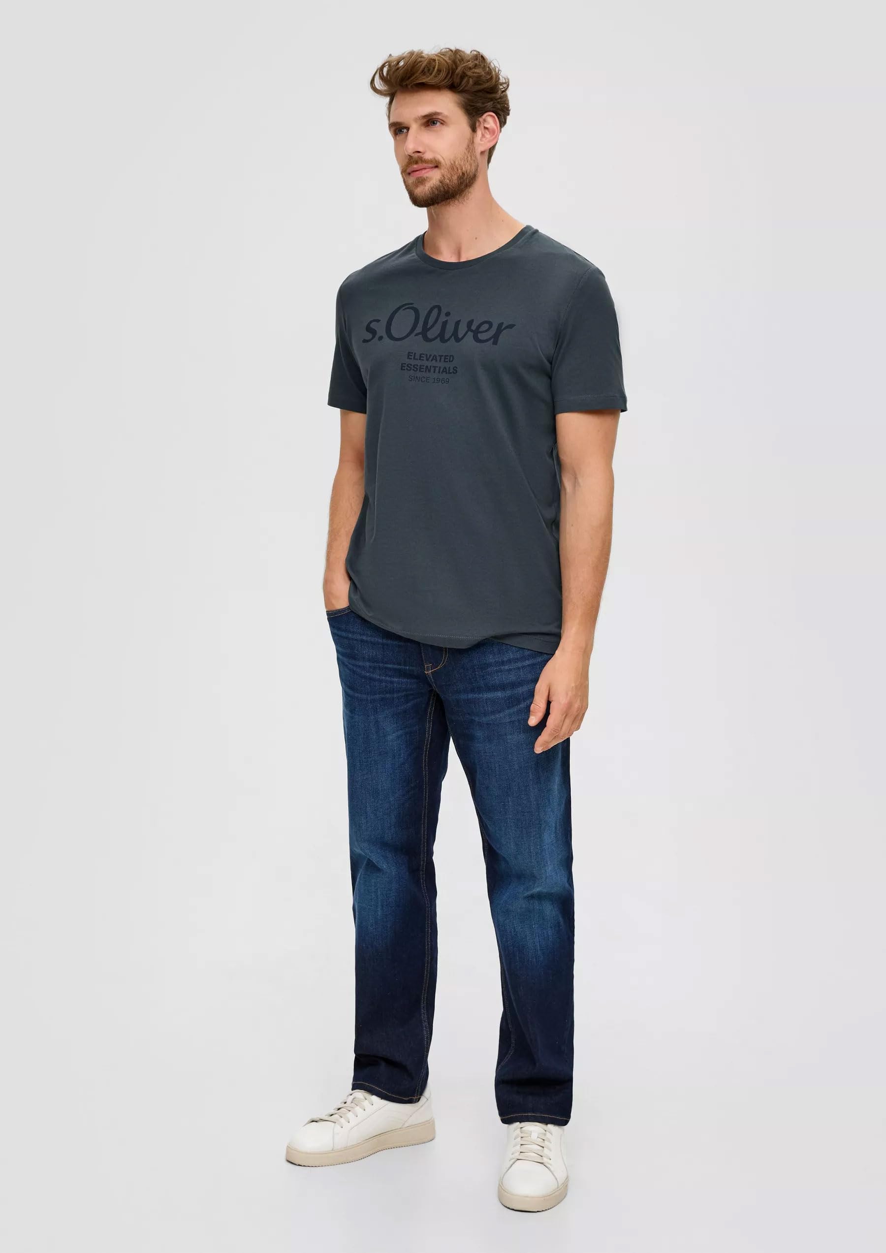 s.Oliver Herren T-Shirt mit Logodruck (DE/NL/SE/PL – Bild 4