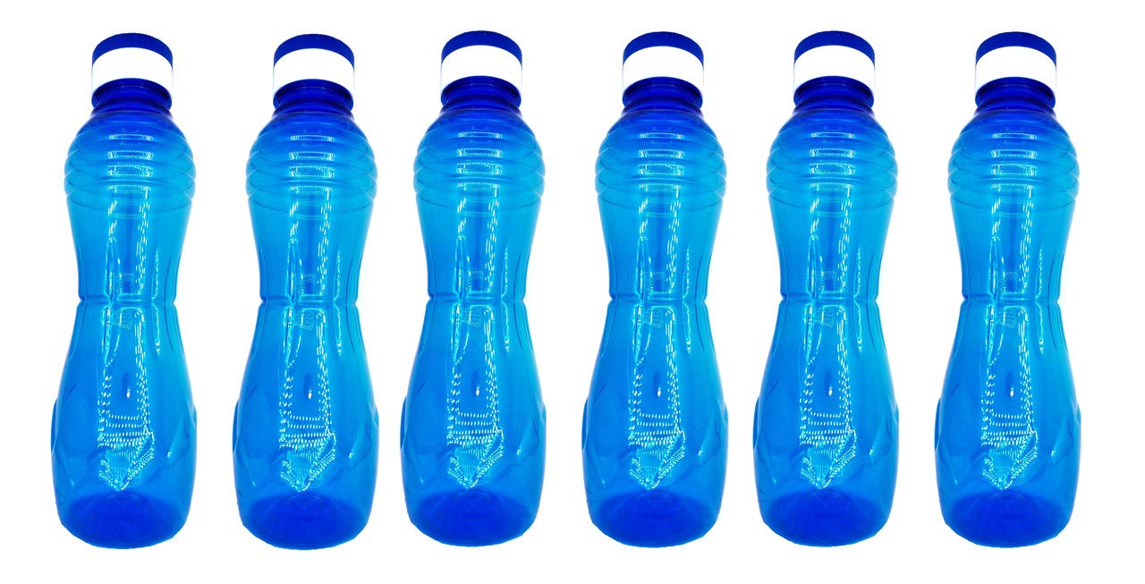 Raviour Lifestyle Water Bottle & Fridge Bottle(1000ml(Pack of 6