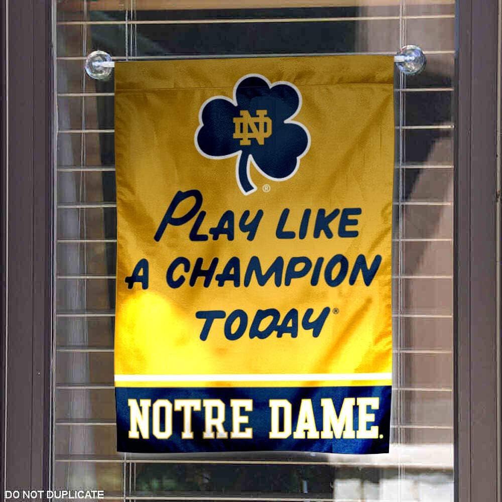 Irish Play Like A Champion Garden Banner Flag