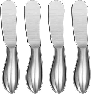 4 PCS Stainless Steel Butter Knife Set