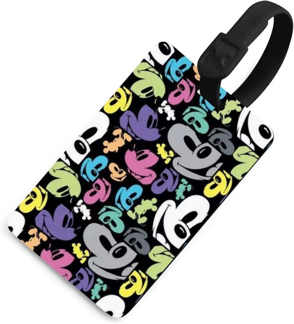 ミッキーマウス 荷物タグ ネームタグ 荷物 タブ カバン装飾 ネームホルダー 出張 番号札 紛失防止 おしゃれ かわいい キャラクター グッズ 旅行対応 旅行小物