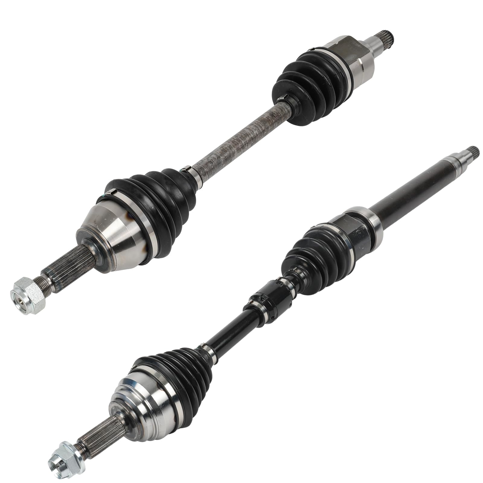 SCITOO 2PCS CV Axles Fit 2014-2017 for Ford Fiesta 1.0L l3,2016-2018 for Ford Fiesta 1.6L l4 Front Left and Right 66-2312,66-2311 MT | 2PCS CV Axle