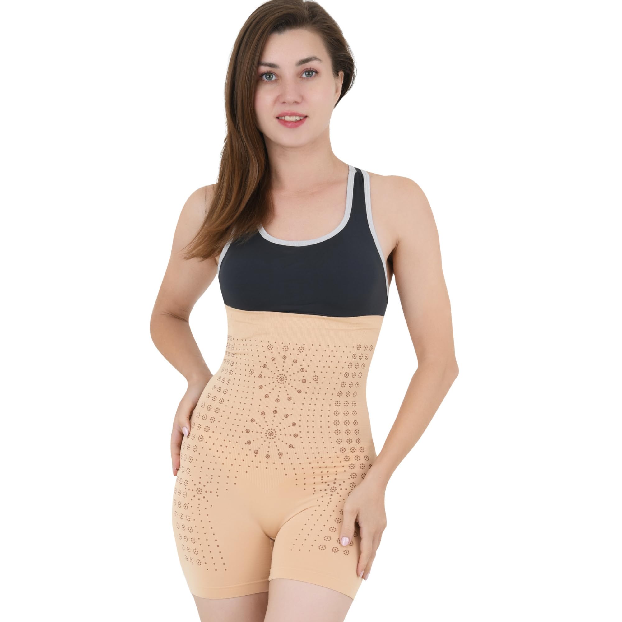 High Waist Tummy Slimming Shorts Pants Abdomen Control Panties Women Body Shaper Undershaper-image-46