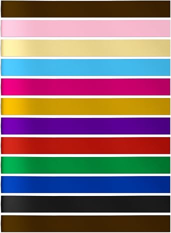 12 Pcs Blank Satin Sashes queen sashes Prom Queen Girl boy for Birthday, Wedding, Graduation, DIY, Hen Party