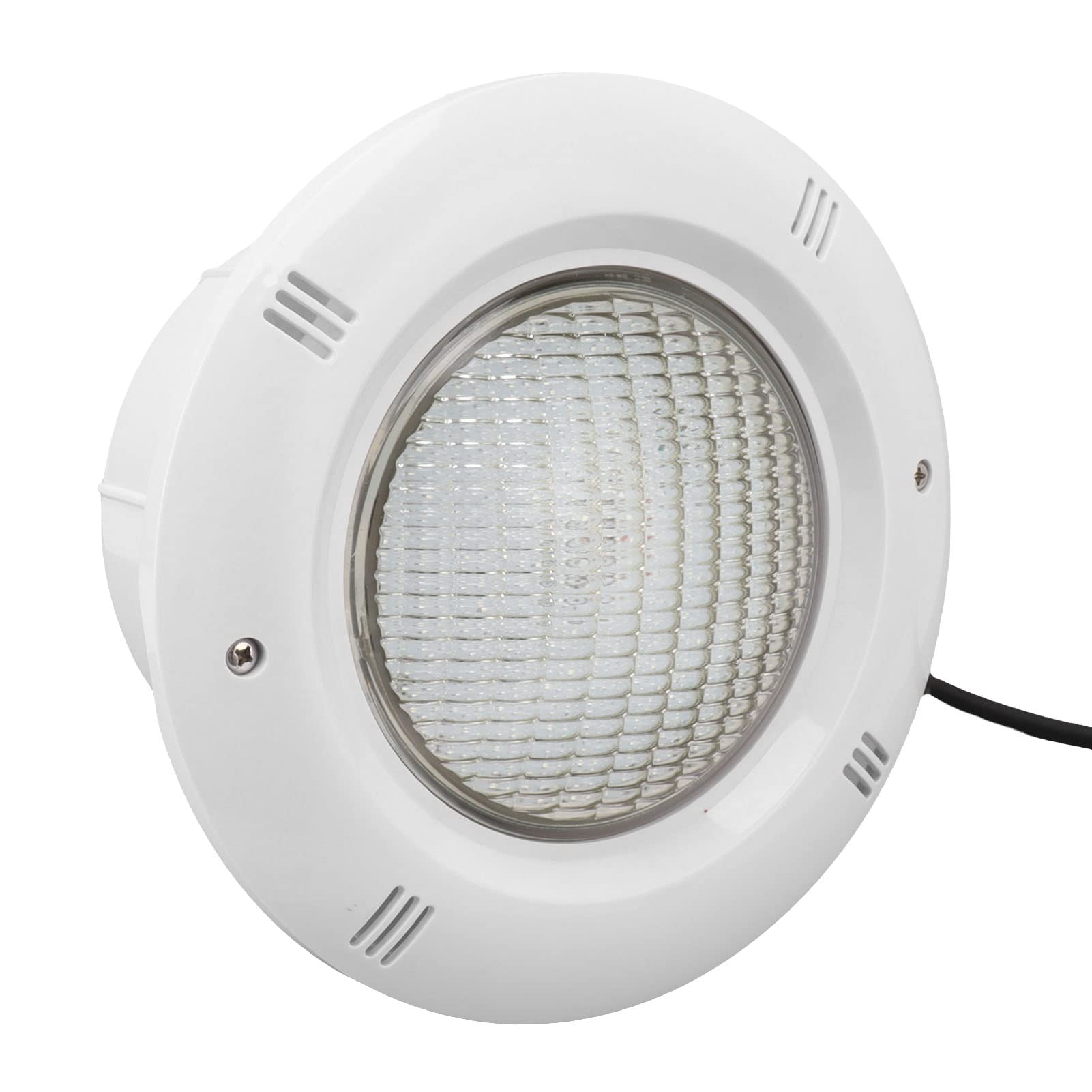 Ejoyous 18W RGB-LED-Schwimmbadleuchte, PC-ABS-LED-Unterwasser-Schwimmbadleuchte, AC12V-Fernbedienung IP68 Eingebettetes Design für Pools, Brunnen, Teiche