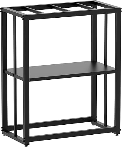 Likeem Soporte para Tanque de Peces Soporte de Acuario de Metal Tanque de Tortuga de 20 Galones 24.8" x 9.25" x 30.1"