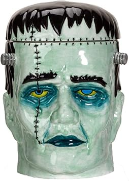 Pacific Giftware Frankenstein Head Ceramic Cookie Jar