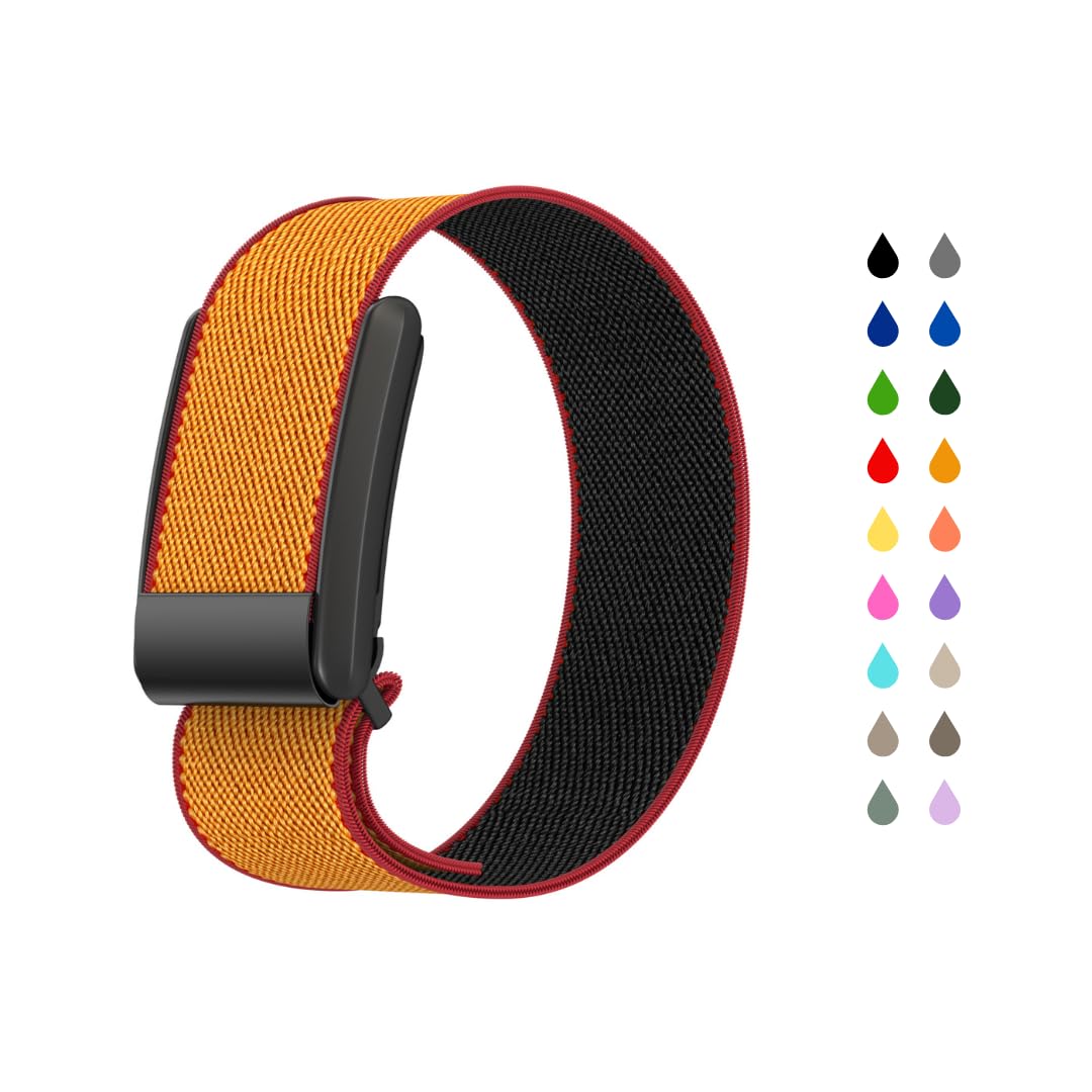 Lunar Straps Compatible with Whoop 5.0 Band Ulta Lightweight Breathable and Adjustable Sports Strap