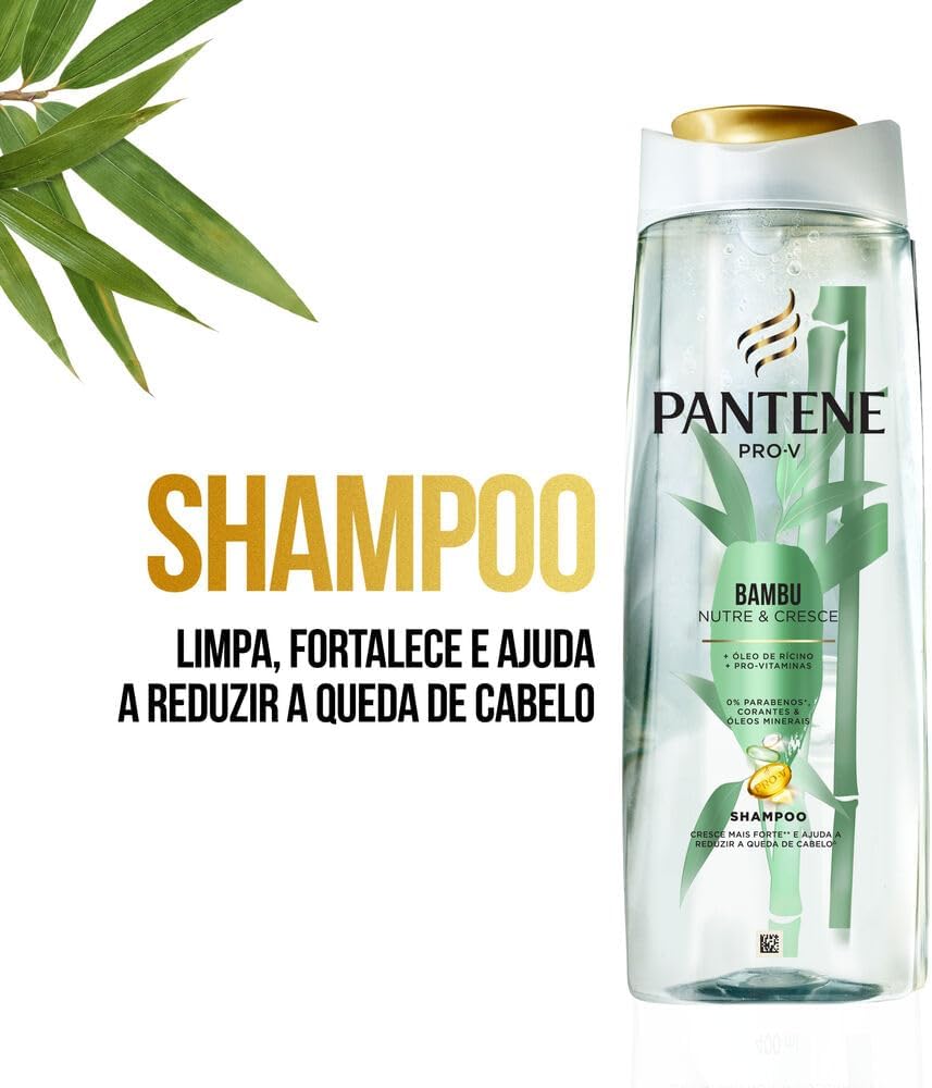 Shampoo Pantene Bambu - 400ml