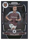2021-22 Panini Prizm Premier League #238 Tomas Soucek West Ham United Soccer Futbol Soccer Base Trading Card