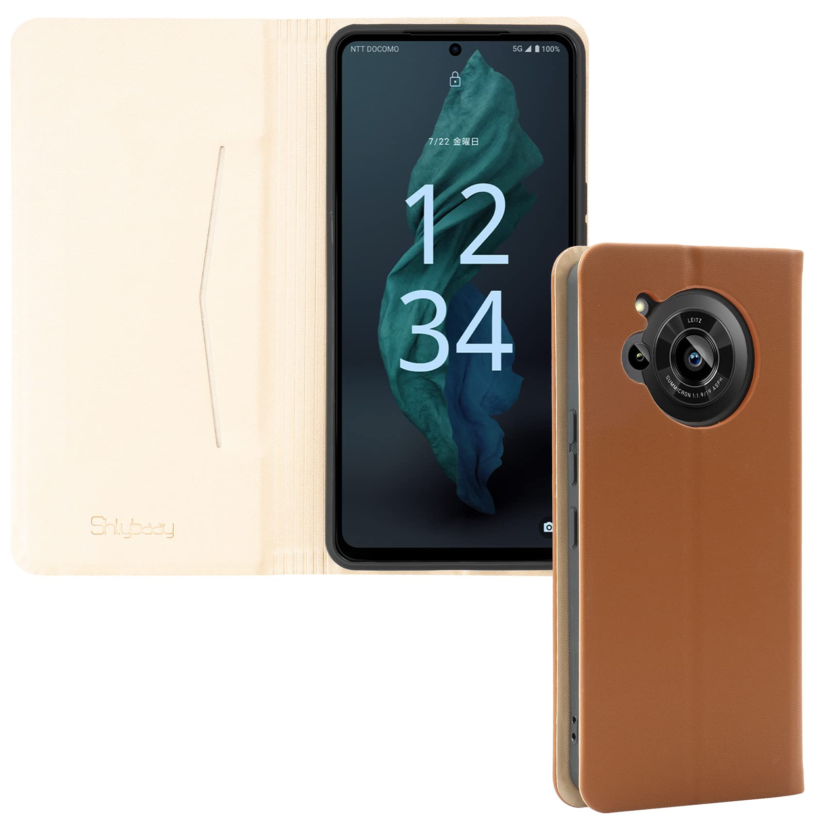 Amazon.co.jp: AQUOS R7 ケース 手帳型 アクオス R7 カバー SH-52C 