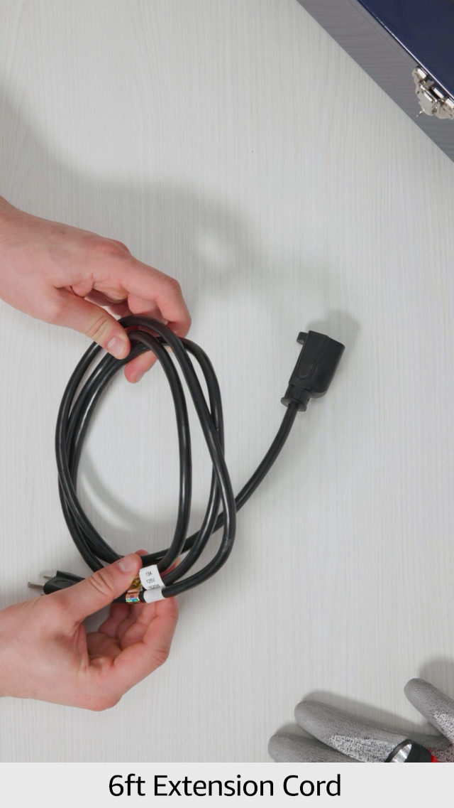 Amazon.com: Monoprice 6ft 16AWG Power Extension Cord Cable - SJT