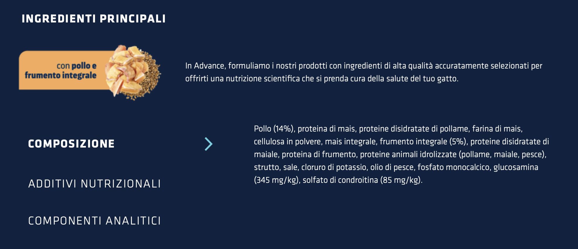 ADVANCE Gatto URINARY LOW CALORIE - STERILIZED | alimento secco dietetico completo per gatti adulti sterilizzati, riduce la ricomparsa di calcoli di struvite, 1 confezione da 1,25kg.