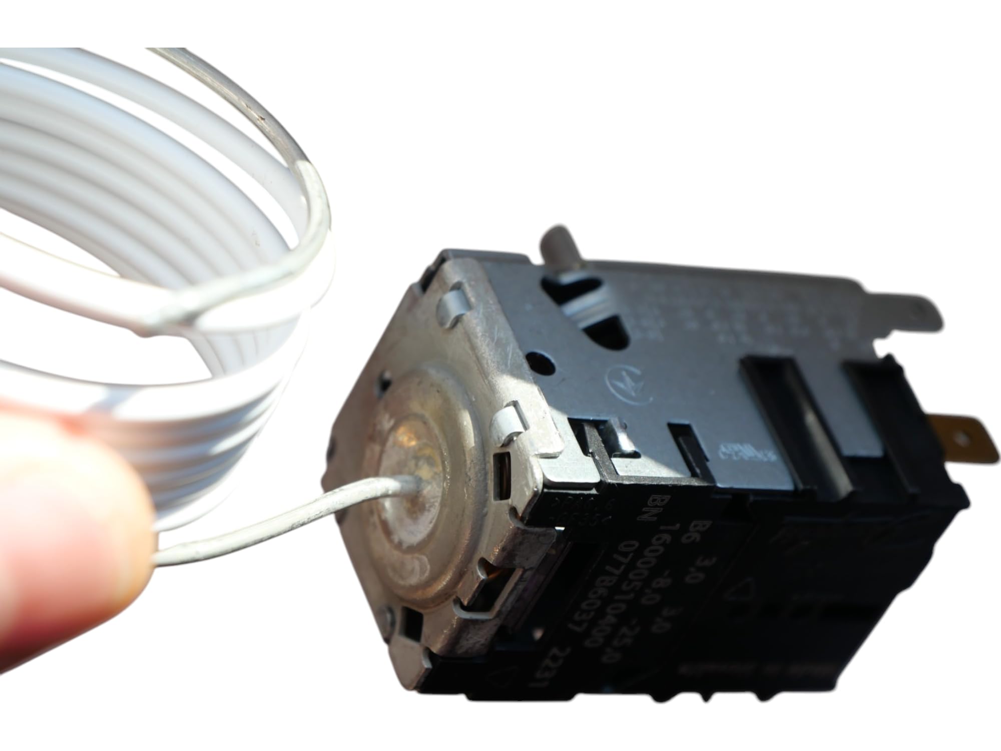 Danfoss 077B6037 - Termostato per frigorifero originale + 3/-25 +3/-8°C