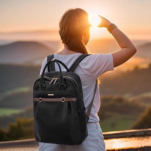 Miniatura 6 de GOLF SUPAGS Mochila para laptop para mujer, mochilas de viaje, bolsa de trabajo para computadora, mochila casual para portátil de 15.6 pulgadas,
