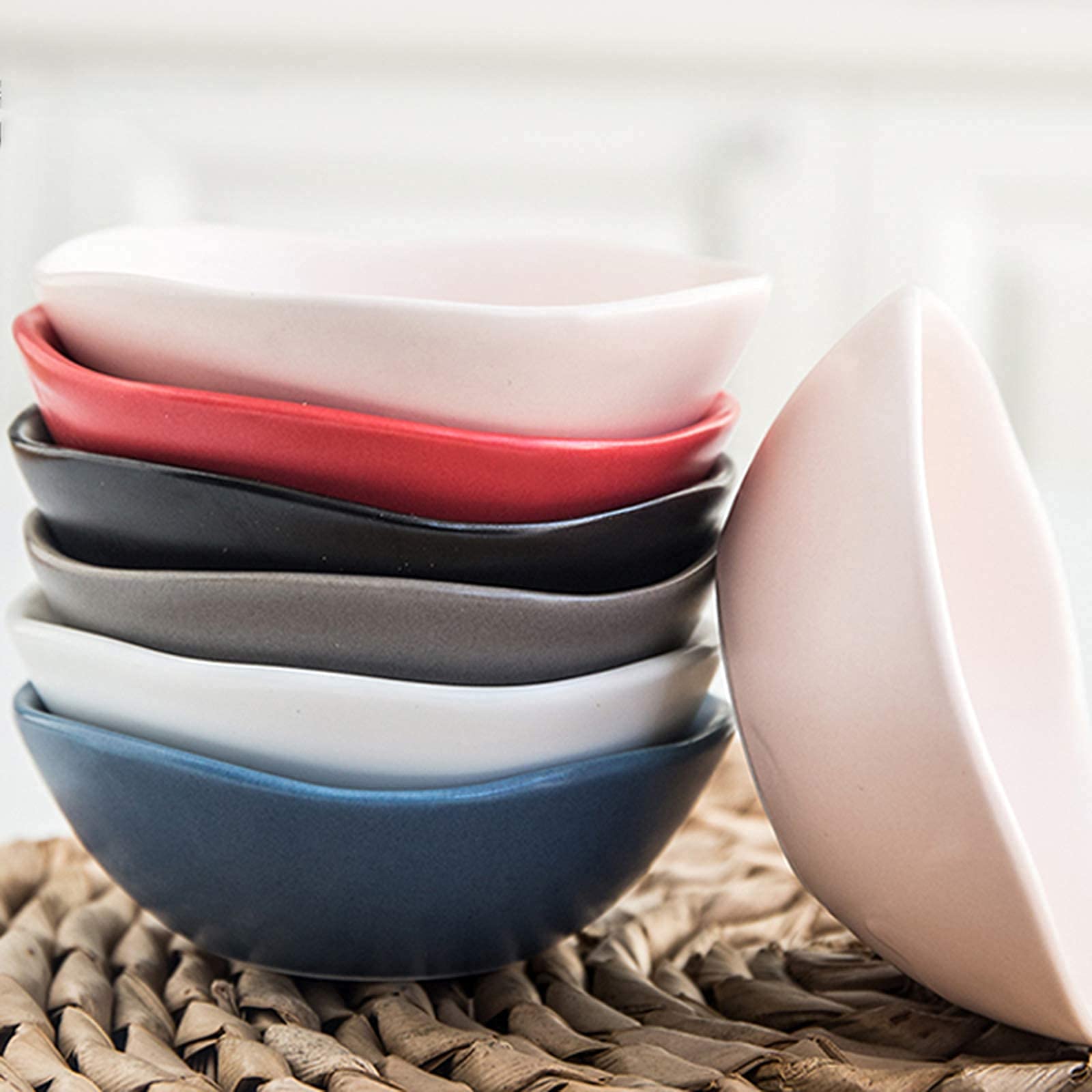 Service de table en porcelaine 42 pièces, service pour 6/8 personnes, ensemble de vaisselle de cuisine moderne, combinaison complète en porcelaine - comprend des ensembles d'assiettes et de bols - po