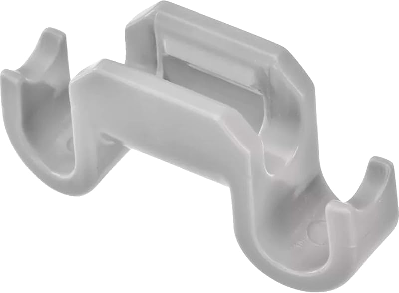 Bosch 00418498 Genuine OEM Tine Row Clip (Gray) for Bosch Dishwashers