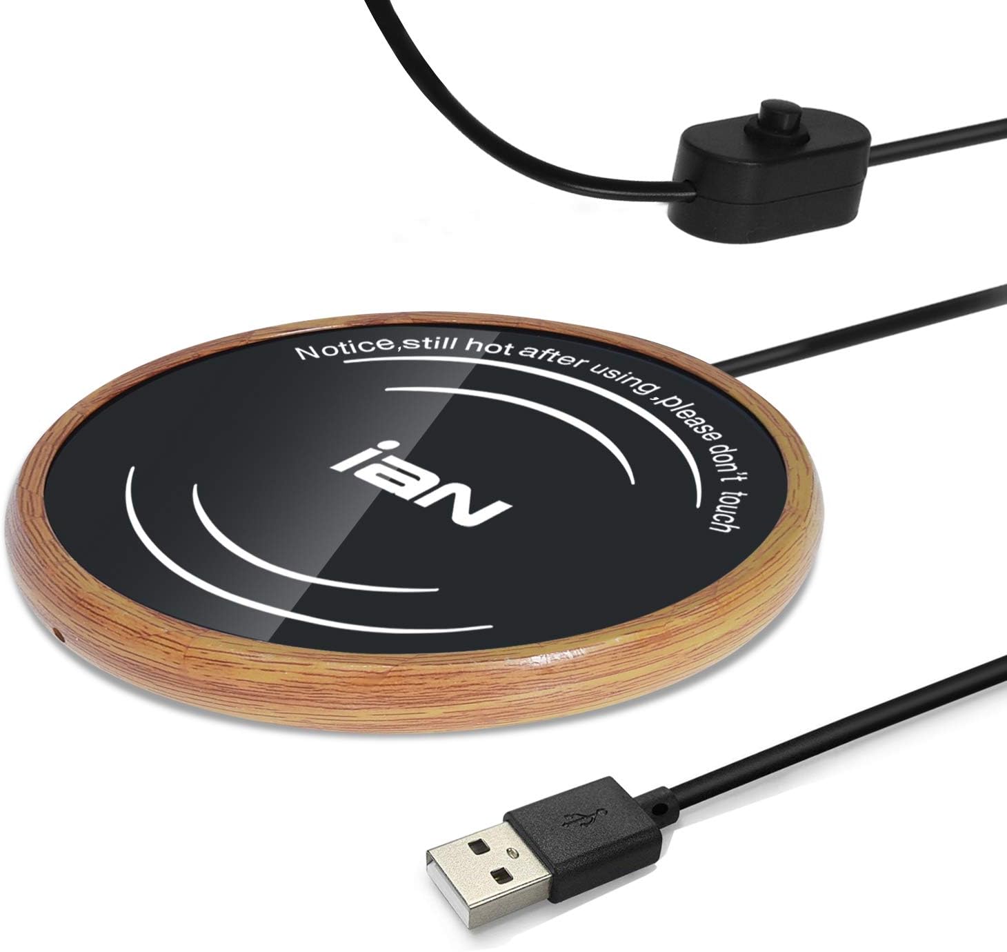 IAN ® Coffee Warmer Heater Tea Mug Warmer Beverage Warmer (USB)