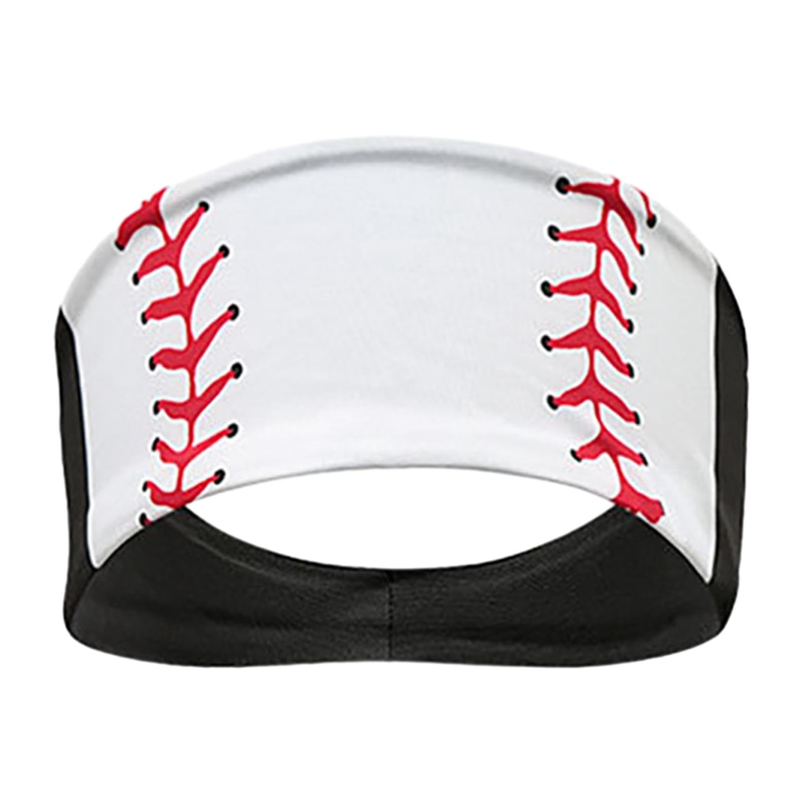 nivaa Sports Hairband Athletic Headband Sweat Absorbent Head Band Running Headband Softball White-picture-31