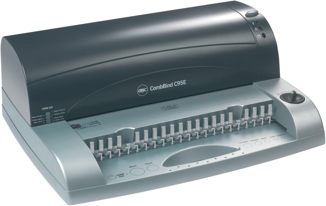 GBC CombBind binder C95E electric office comb binding machine Amazon
