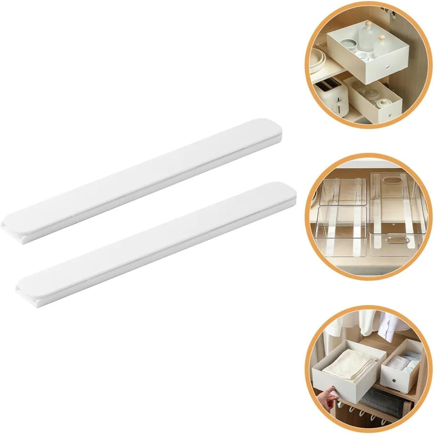 Full Extension Drawer Slides 1Pair Self Adhesive Drawer Slide for Cabinets Furniture