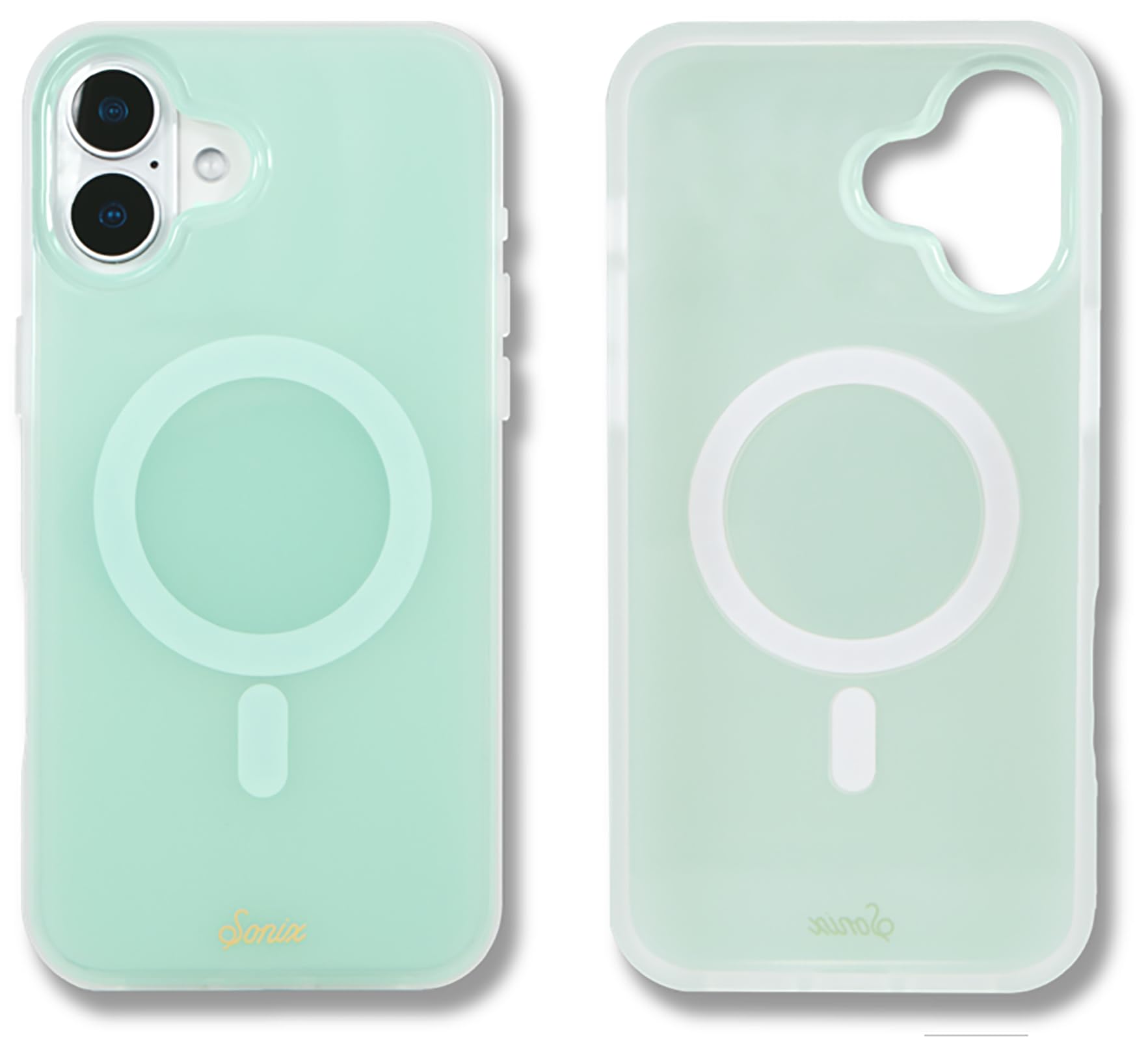 Sonix Case for iPhone 16 Plus | Compatible with MagSafe | 10ft Drop Tested | Jelly Mint