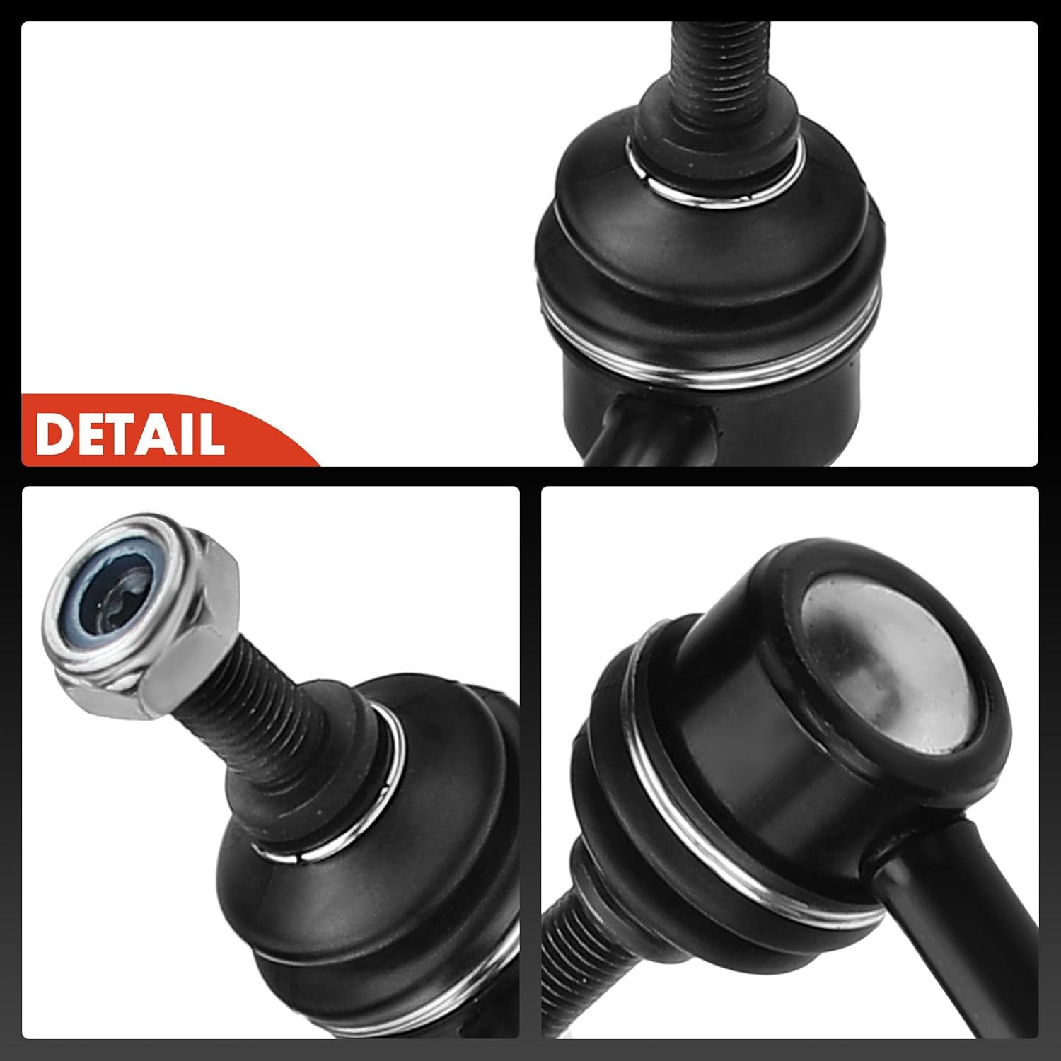 A-Premium 2 x Front Sway Bar Links Stabilizer Bar Links, Compatible with Hyundai Accent 2006-2011, Kia Rio/Rio5 2006-2011