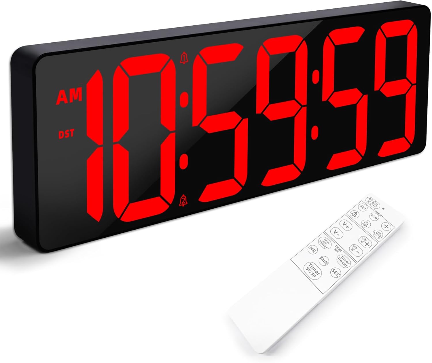 Large Digital LED Scoreboard Electronic Score Keeper Clock,4 Mounting Options, for Corn Hole/Ping Pong/Table Tennis Sports