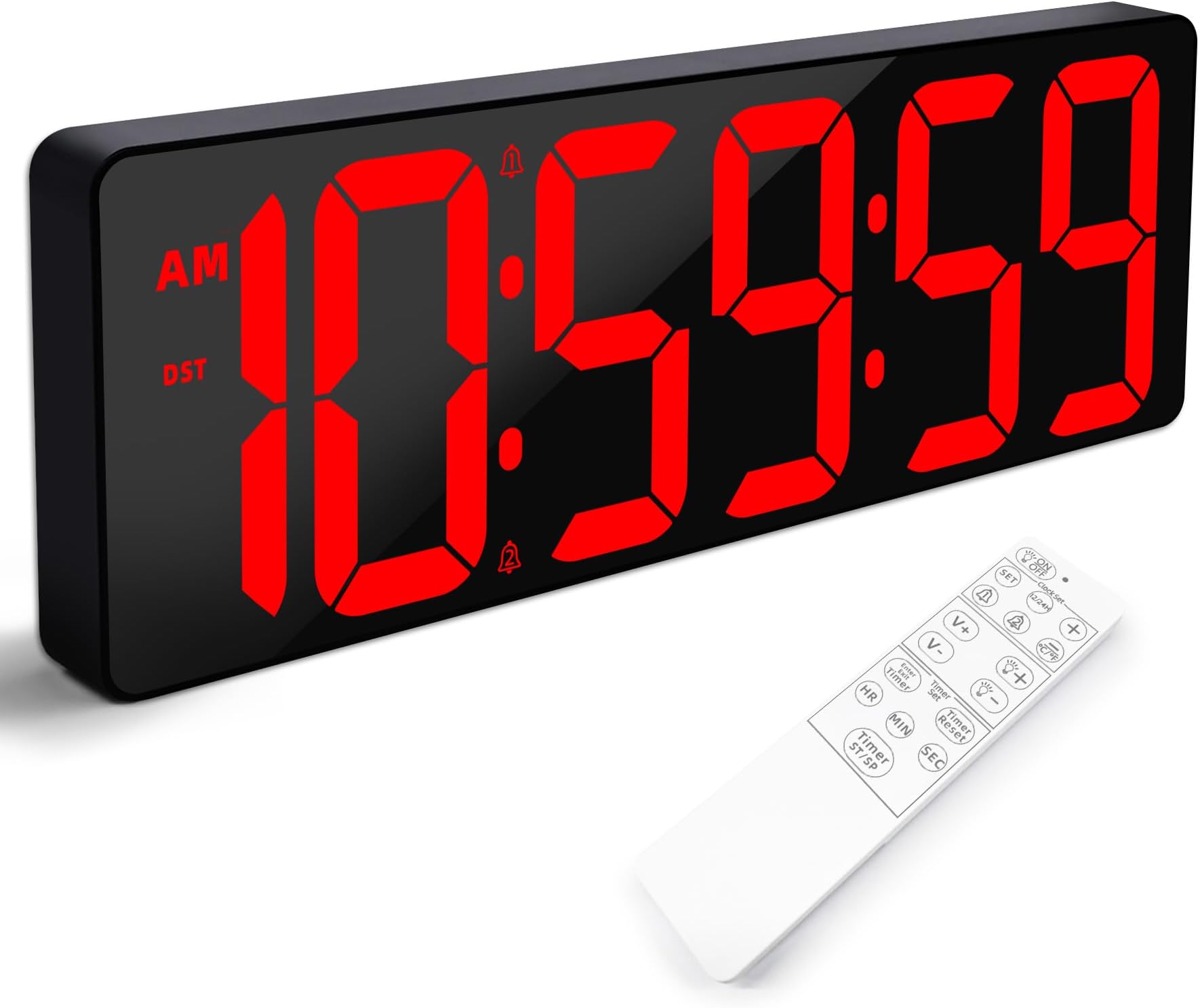 Large Digital LED Scoreboard Electronic Score Keeper Clock,4 Mounting Options, for Corn Hole/Ping Pong/Table Tennis Sports