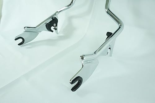 Miniatura 6 de respaldo tubular desmontable para acompañante para Harley Davidson Touring Electra Glide FLHT (año 2009 o posterior)