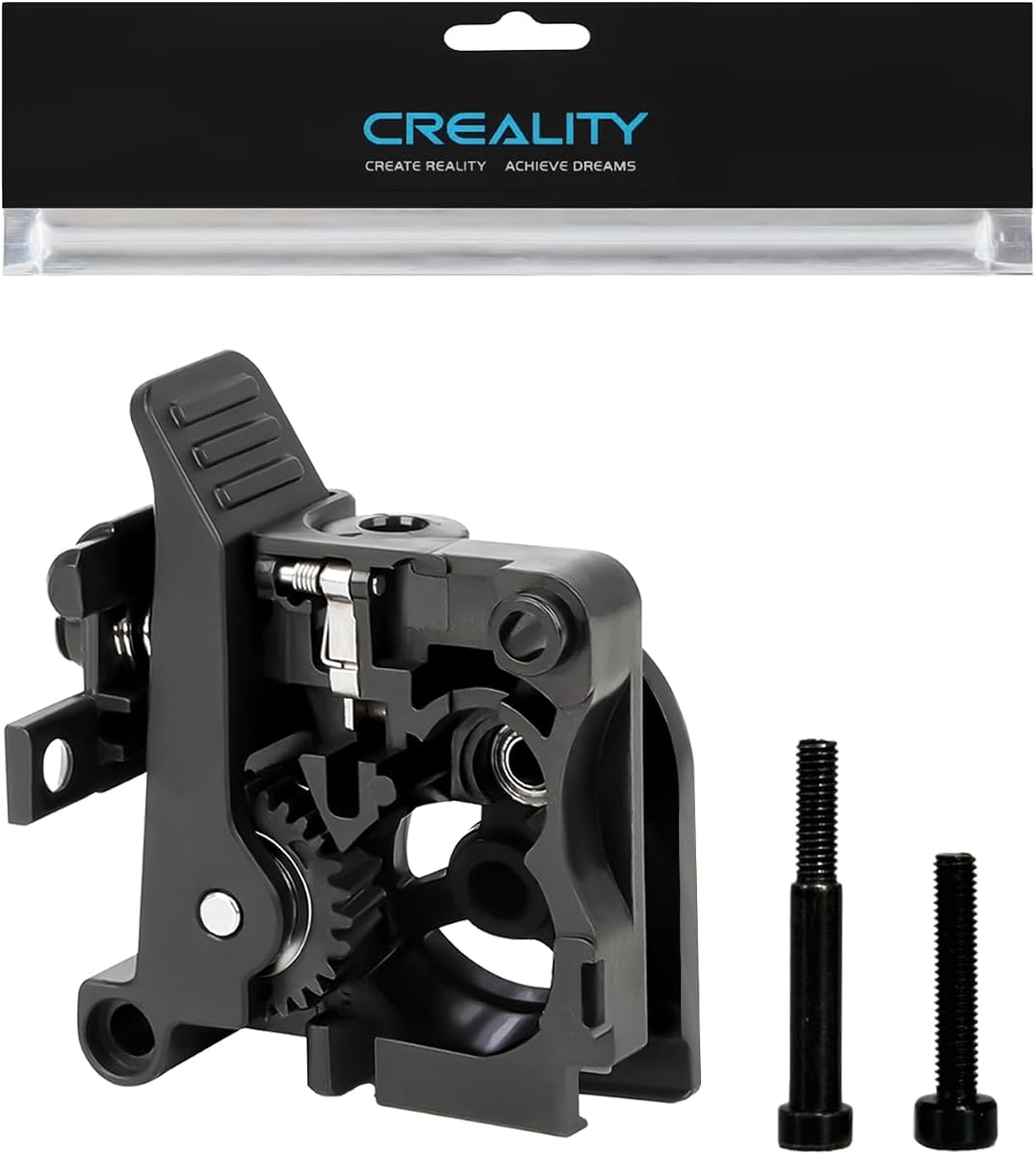 Creality K2 Plus Extruder Front Cover, Original Official K2/ K2 Pro Extruder Kit, Support 1.75mm Filament Extruded, K2 Plus Combo Extruder Assembly for Smooth and Precise Feed, Durable 3D Printer Part