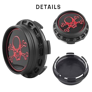 Amazon.com: GTownWorks 67mm 2.64in Wheel Center Caps for