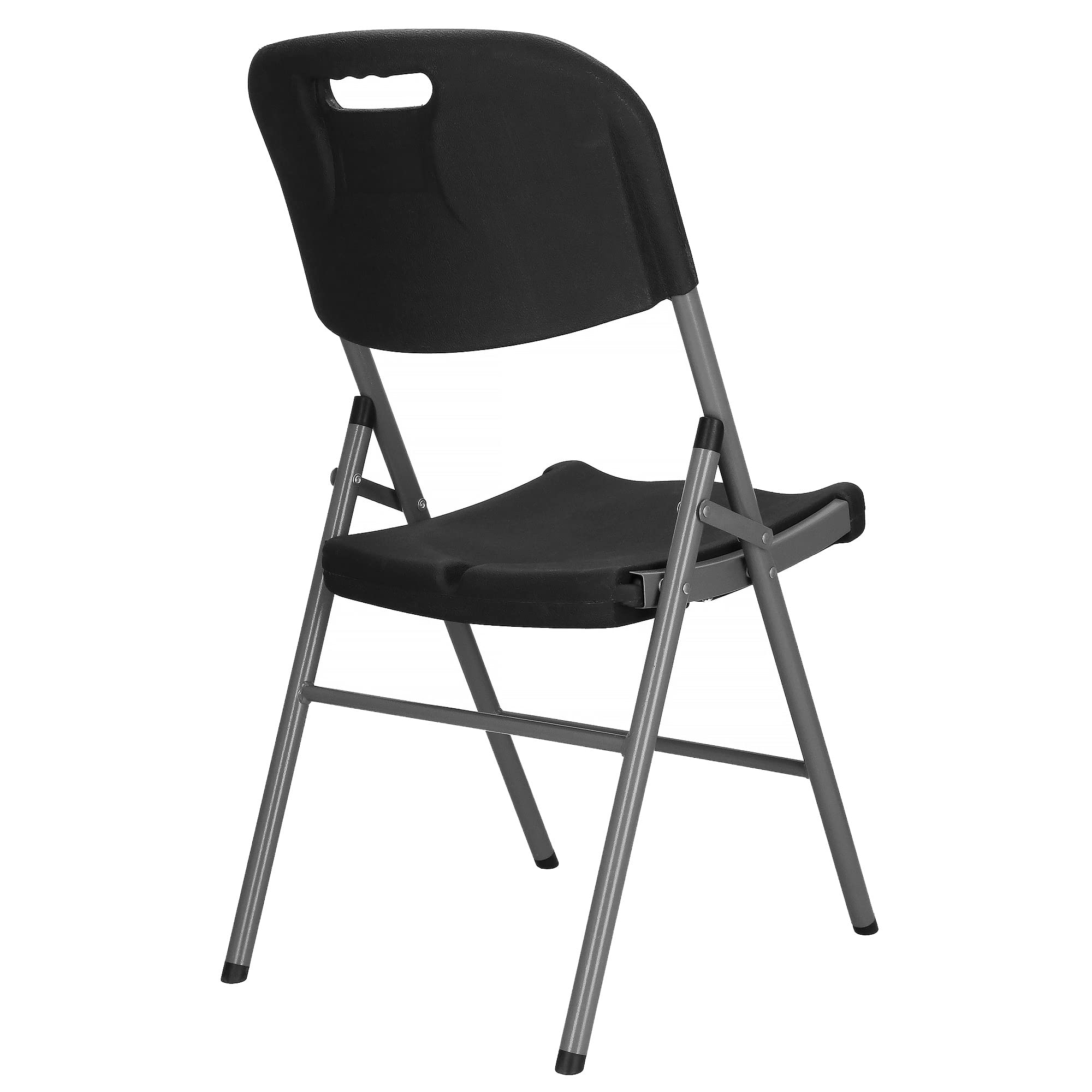 SPRINGOS Lot de 6 chaises pliantes en plastique pour banquet