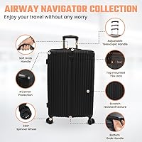 Amazon | AIRWAY 荷物3点セット - 軽量&丈夫なスーツケース TSA