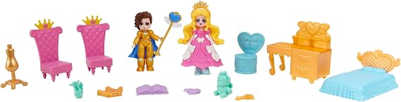 Royale High Castle Campus Playset - 2 Exclusive Dolls, 3 Floors to Explore with 360° Play - 19 Accessories - Virtual Item Code Included - Ages 5+