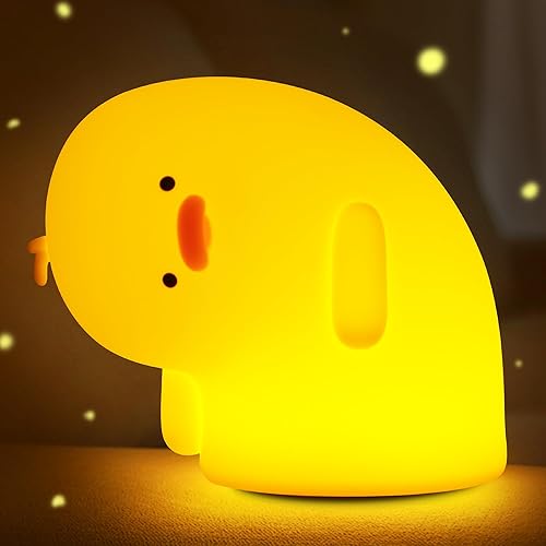 Miniatura 13 de Luz Nocturna de Axolotl, Linda Luz Nocturna para Niños, Lámpara Nocturna de Silicona para Guardería de Animales, Luz Nocturna LED Recargable con